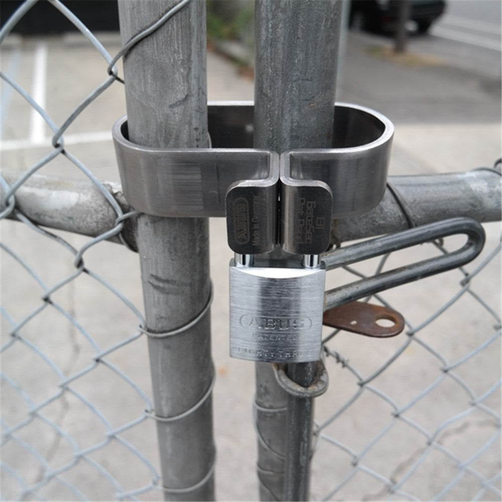 ABUS GateSec™ AB131 Extra Heavy Duty Hasp – For Chain Mesh & Temporary Gates (Display Pack)