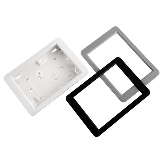 RISCO Elegant Keypad Flush Mount Kit – includes White & Black Surrounds