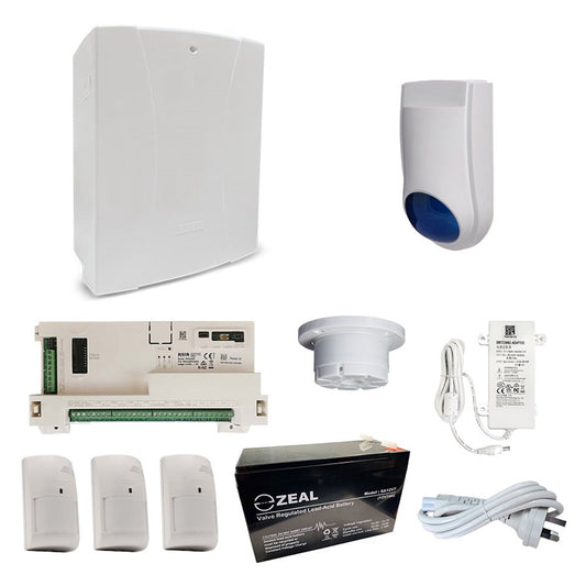 RISCO LightSYS+ Alarm Kit with 3x DigiSense PIRs & Accessory Kit