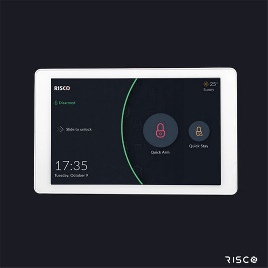 RISCO RisControl 8" Touchscreen Keypad – suits LightSYS+ & LightSYS2